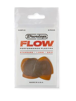 Dunlop Plettri Flow Standard Grip Player’s Pack 6 Plettri 1,0mm