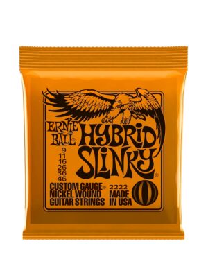 Ernie Ball 2222 Nickel Wound Hybrid Slinky 9-46