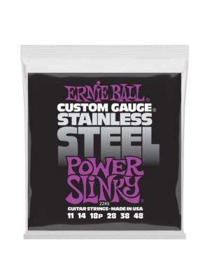 Ernie Ball 2245 Stainless Steel Power Slinky 11-48