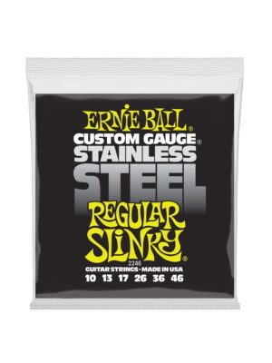 Ernie Ball 2246 Stainless Steel Regular Slinky 10-46