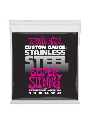 Ernie Ball 2248 Stainless Steel Super Slinky 9-42