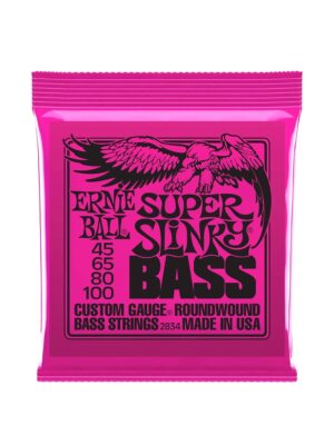 Ernie Ball 2834 Nickel Wound Super Slinky 45-100