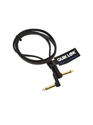Quik Lok FPC/QB, Jack Mono 90° / Jack Mono 90°, Colore nero, Lunghezza 0,90 mt