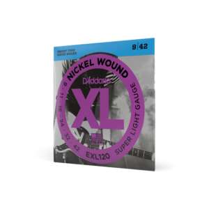 D'Addario EXL120 Nickel Wound, Super Light, 9-42
