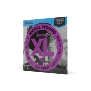 D'Addario EXL120BT Super Light Balanced Tension Electric Guitar Strings, 9-40