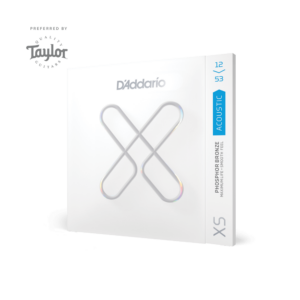 D'Addario XS Phosphor Bronze Coated Acoustic Guitar Strings, 12-53 Light