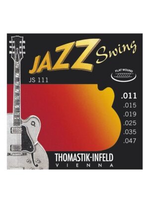 Thomastik Jazz Swing JS111 set corde lisce chitarra elettrica 11-47