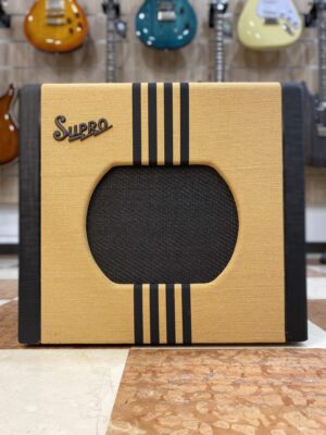 Supro Delta King 10 Tweed & Black