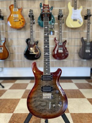 PRS SE Custom 24-08 Quilt Charcoal Cherry Burst 2025