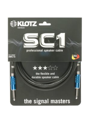 Klotz SC1 Speaker Cable 1m SC1PP01SW