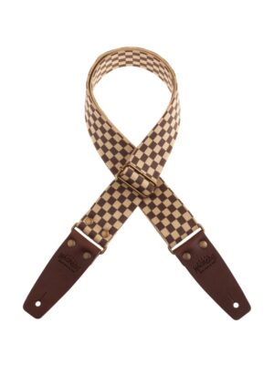 Magrabò Stripe SC Retrò Chess 5 cm terminali Marrone fibbia Ottone 220.010M
