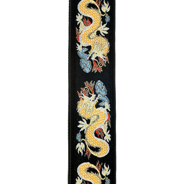 D'Addario 50F08 Woven Guitar Strap, Dragon - immagine 2