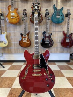 D'Angelico Excel DC Trans Cherry 2025