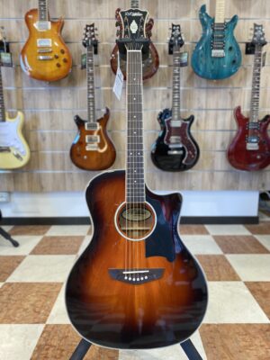 D'Angelico Excel Gramercy Mahogany Burst EX DEMO