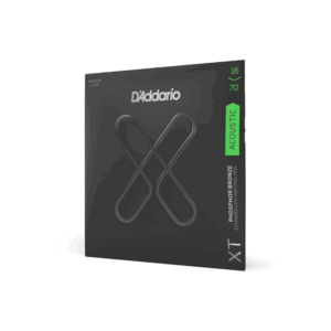 D'Addario XT Phosphor Bronze Medium Coated Baritone Acoustic Guitar Strings, 16-70