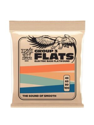 Ernie Ball 2806 Flat Group 3 Elec Bass 45-100