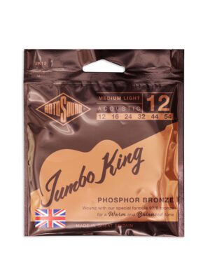 Rotosound JK12 Jumbo King 12-54 Phosphor Bronze MEDIUM
