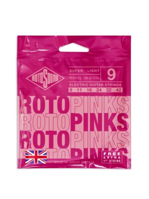 Rotosound R9 Roto Pinks 9-42