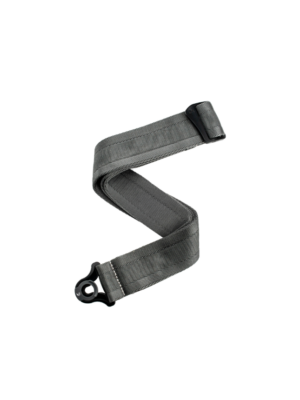 D'Addario 50BAL09 Tracolla con sistema Auto Lock, Metal Gray