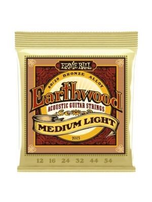 Ernie Ball 2003 Earthwood 80/20 Bronze Medium Light 12-54