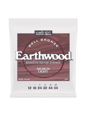 Ernie Ball 2346 Earthwood Bell Bronze Acoustic Medium Light 12-54