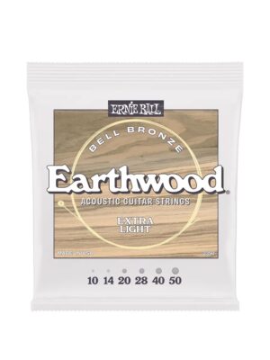Ernie Ball 2350 Earthwood Bell Bronze Acoustic Extra Light 10-50
