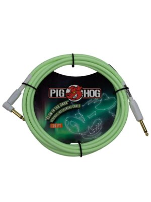 Pig Hog Glow In The Dark Instrument Cables 3m Angolato